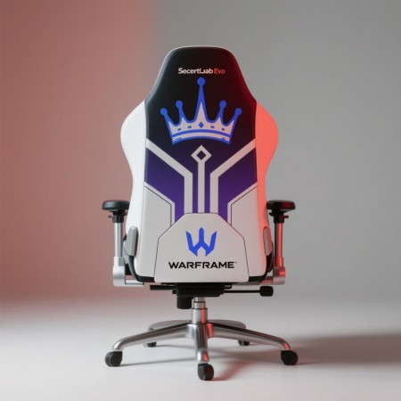 Warframe x Secretlab Chair detail on sale